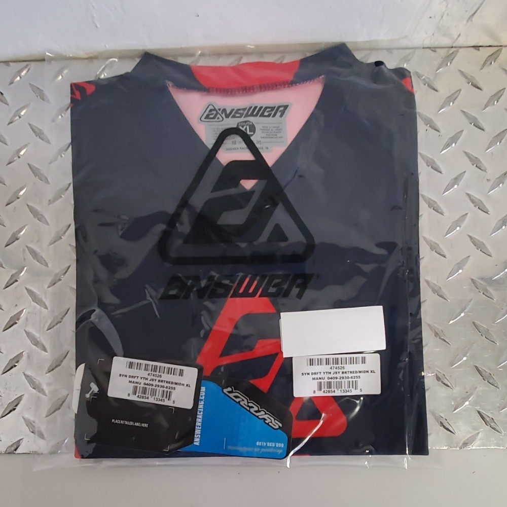 Answer youth xl a19 syncron drift dirt bike jersey